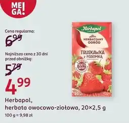 Rossmann Herbata Herbapol oferta