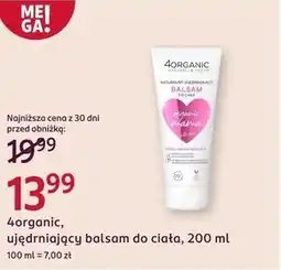 Rossmann Balsam do ciała 4organic oferta
