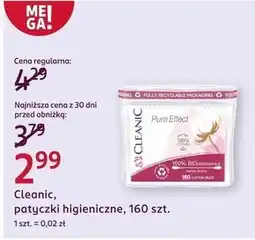 Rossmann Patyczki higieniczne Cleanic oferta