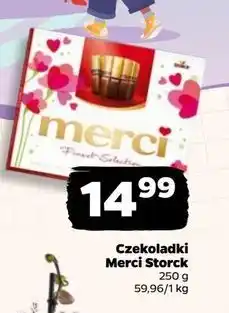 Netto Bombonierka czerwona Storck Merci oferta