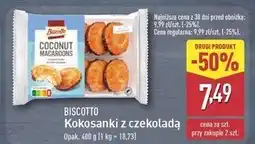 ALDI Kokosanki z czekoladą Biscotto oferta