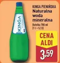 ALDI Woda niegazowana Kinga Pienińska Linia Zielona oferta