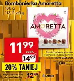 Delikatesy Centrum Bombonierka Amoretta oferta