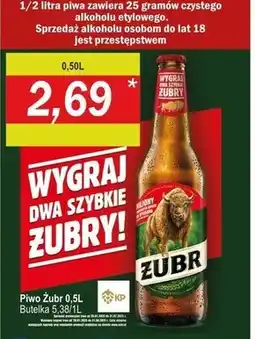 Społem Piwo Żubr oferta
