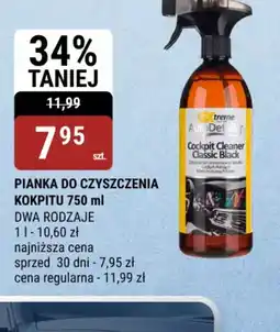 Pianka do czyszczenia kokpitu