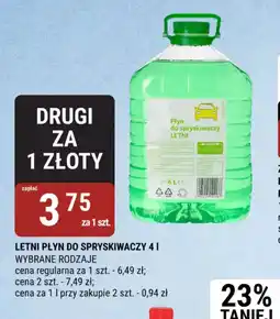 bi1 Letni płyn do spryskiwaczy oferta