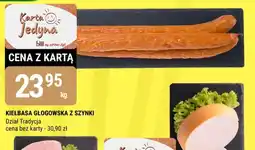 Kiełbasa Głogowska z szynki