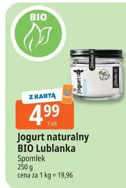 E.Leclerc Jogurt naturalny BIO Lublanka Spomlek oferta