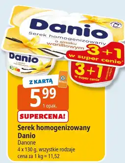 E.Leclerc Serek homogenizowany Danio Danone oferta