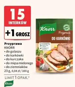 Intermarche Przyprawa do gulaszu Knorr oferta