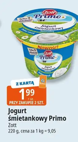 E.Leclerc Jogurt śmietankowy Primo Zott oferta