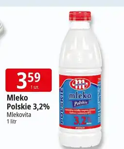 E.Leclerc Mleko Polskie 3,2% 1 l Mlekovita oferta