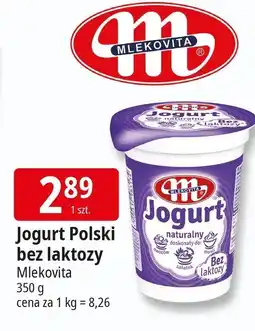 E.Leclerc Jogurt Polski bez laktozy Mlekovita oferta