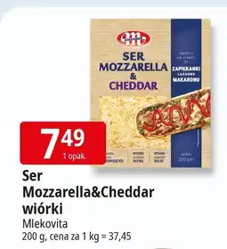 E.Leclerc Ser Mozzarella&Cheddar wiórki Mlekovita oferta