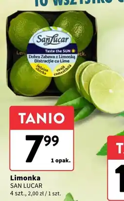 Intermarche Limonka 4 szt. San Lucar oferta