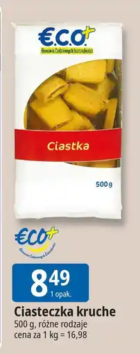 E.Leclerc Ciasteczka kruche Eco+ oferta