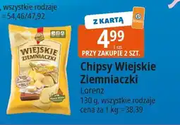 E.Leclerc Chipsy Wiejskie Ziemniaczki Lorenz oferta