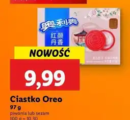 Lidl Ciastka piwonia Oreo oferta