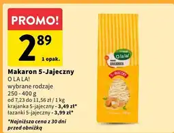 Intermarche Makaron 5-jajeczny: krajanka / łazanki O La La! oferta