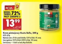 Biedronka Krem pistacjowy Gusto Bello oferta