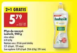 Biedronka Płyn do naczyń Ludwik 900 g oferta