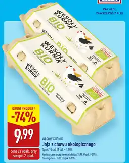 ALDI WESOŁY KURNIK Jaja z chowu ekologicznego oferta