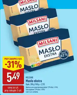 ALDI Masło ekstra Milsani 82% oferta