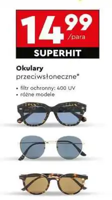 Biedronka Okulary przeciwsłoneczne oferta