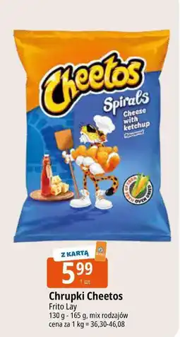 E.Leclerc Chrupki Cheetos, różne rodzaje Frito Lay oferta