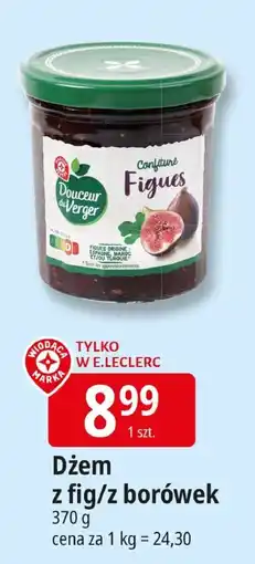 E.Leclerc Dżem z fig/z borówek Leclerc oferta