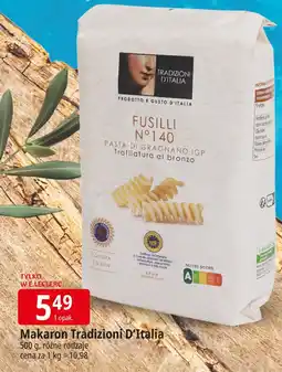 E.Leclerc Makaron Tradizioni D'Italia, różne rodzaje oferta