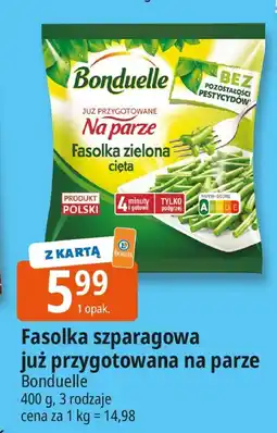 E.Leclerc Fasolka szparagowa już przygotowana na parze Bonduelle oferta