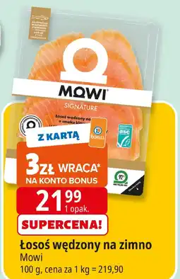 E.Leclerc Łosoś wędzony na zimno Mowi oferta