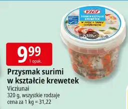 E.Leclerc Przysmak surimi w kształcie krewetek Vici oferta