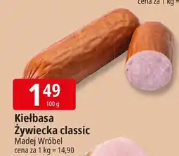 E.Leclerc Kiełbasa żywiecka classic Madej Wróbel oferta