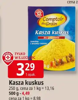 E.Leclerc Kasza kuskus Comptoir du Grain oferta