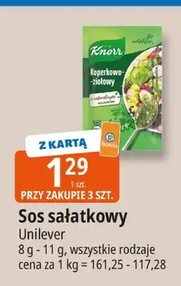 E.Leclerc Sos sałatkowy Unilever oferta
