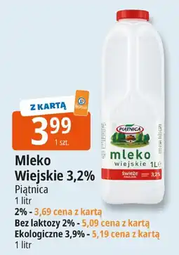 E.Leclerc Mleko Wiejskie 3,2% Piątnica oferta