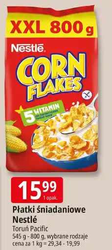 E.Leclerc Płatki śniadaniowe Corn Flakes Nestle oferta