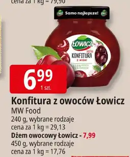 E.Leclerc Konfitura z owoców Łowicz MW Food oferta