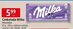 E.Leclerc Czekolada Milka 87-100 g Mondelez oferta