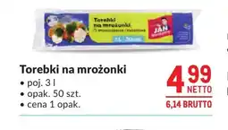 Makro Torebki do zamrażania Jan Niezbędny oferta