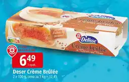 E.Leclerc Deser creme brulee Wiodąca Marka Delisse oferta