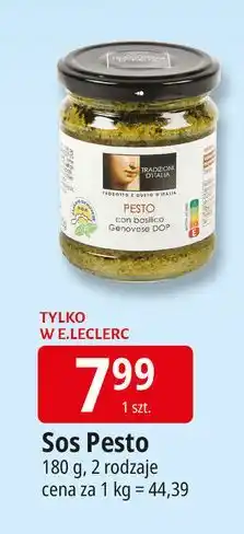 E.Leclerc Pesto a la genoise Tradizioni D'italia oferta