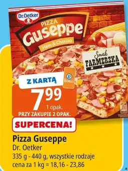 E.Leclerc Pizza szynka i chorizo farmerska Dr. Oetker Guseppe oferta