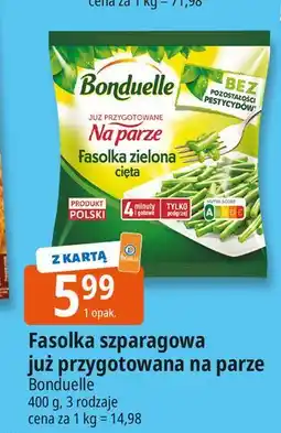 E.Leclerc Fasolka szparagowa zielona cięta Bonduelle Gotowane Na Parze oferta