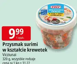 E.Leclerc Surimi w oleju o smaku czosnkowym Vici oferta
