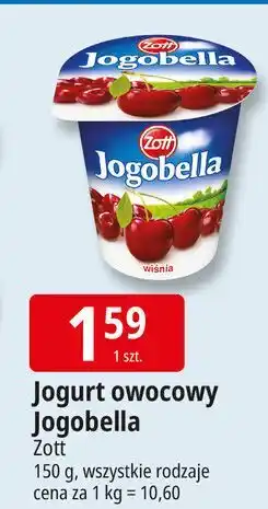 E.Leclerc Jogurt wiśnia Zott Jogobella oferta