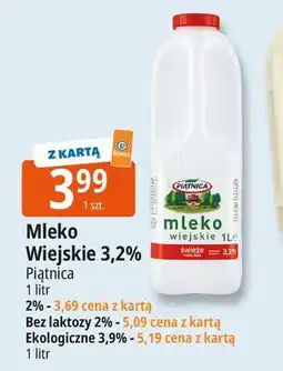E.Leclerc Mleko ekologiczne 3.9% Piątnica oferta