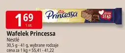 E.Leclerc Wafelek dark chocolate klasyczna Princessa Longa oferta